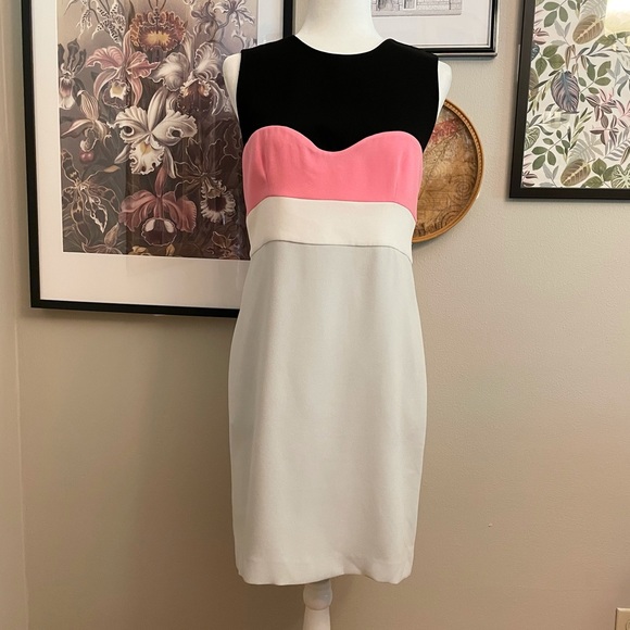 DVF Tamika Colorblock Dress - Picture 5 of 14